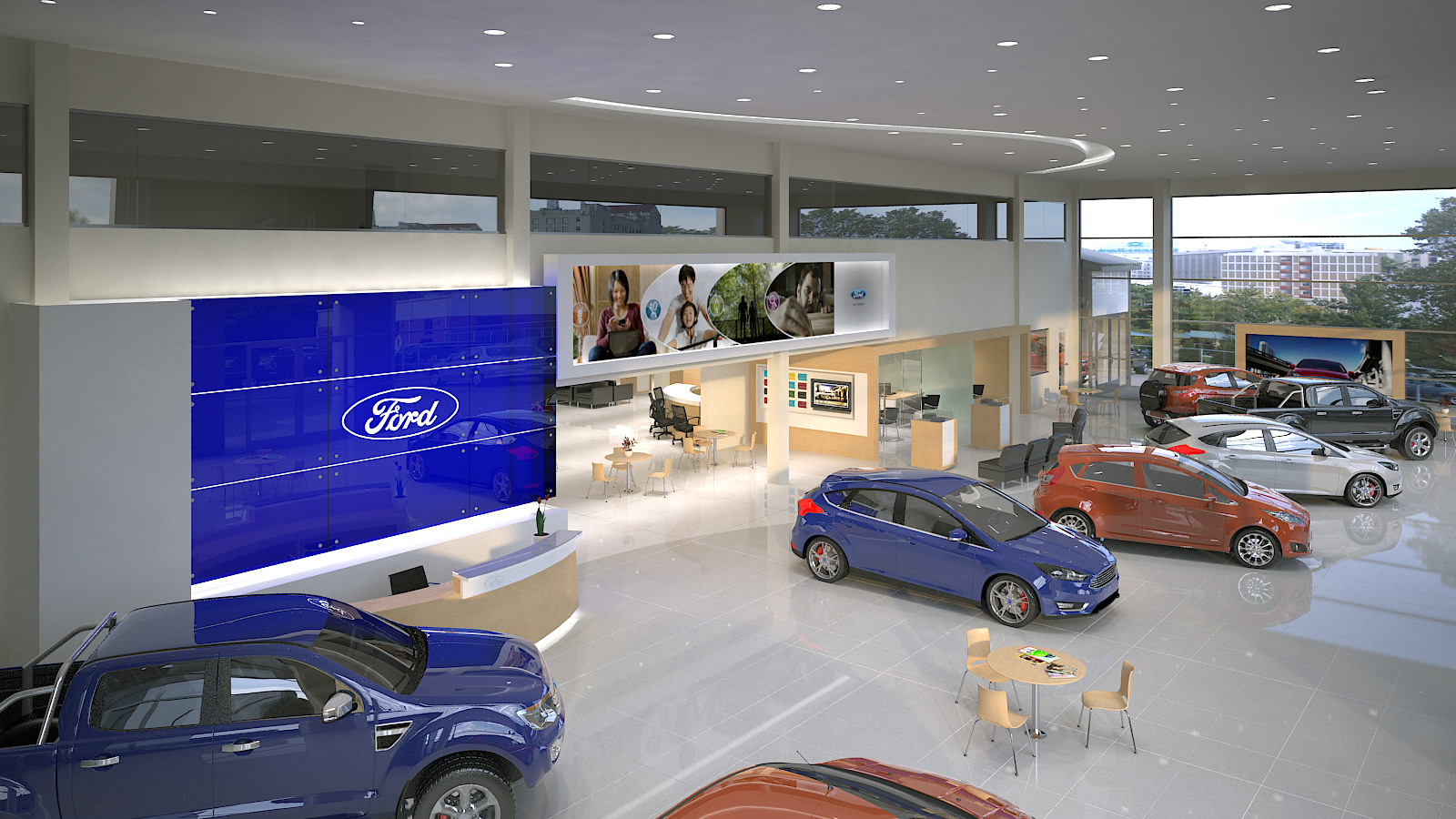 Ford Bình Dương phòng trưng bày